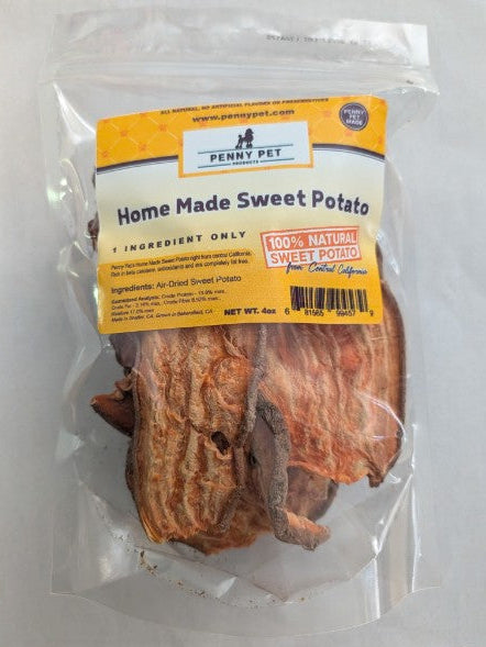 Air-Dried Sweet Potato Chews - 4oz