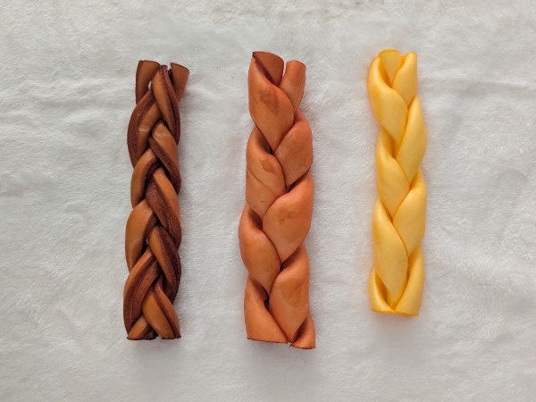 Braided Cheek Roll - 6" - Assorted Flavors